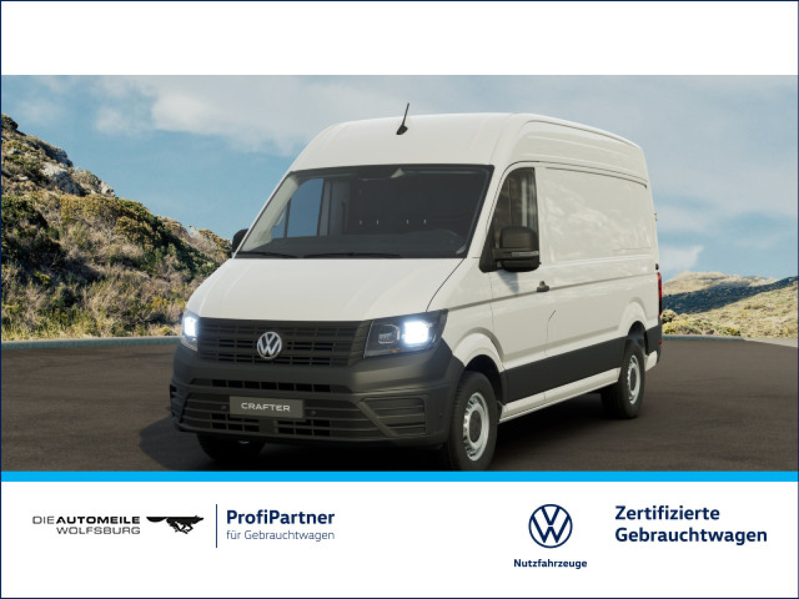 Crafter Hochraumkasten 35 MR 2.0 TDI DSG Tempo/Einparkhi/Rückfahrkam