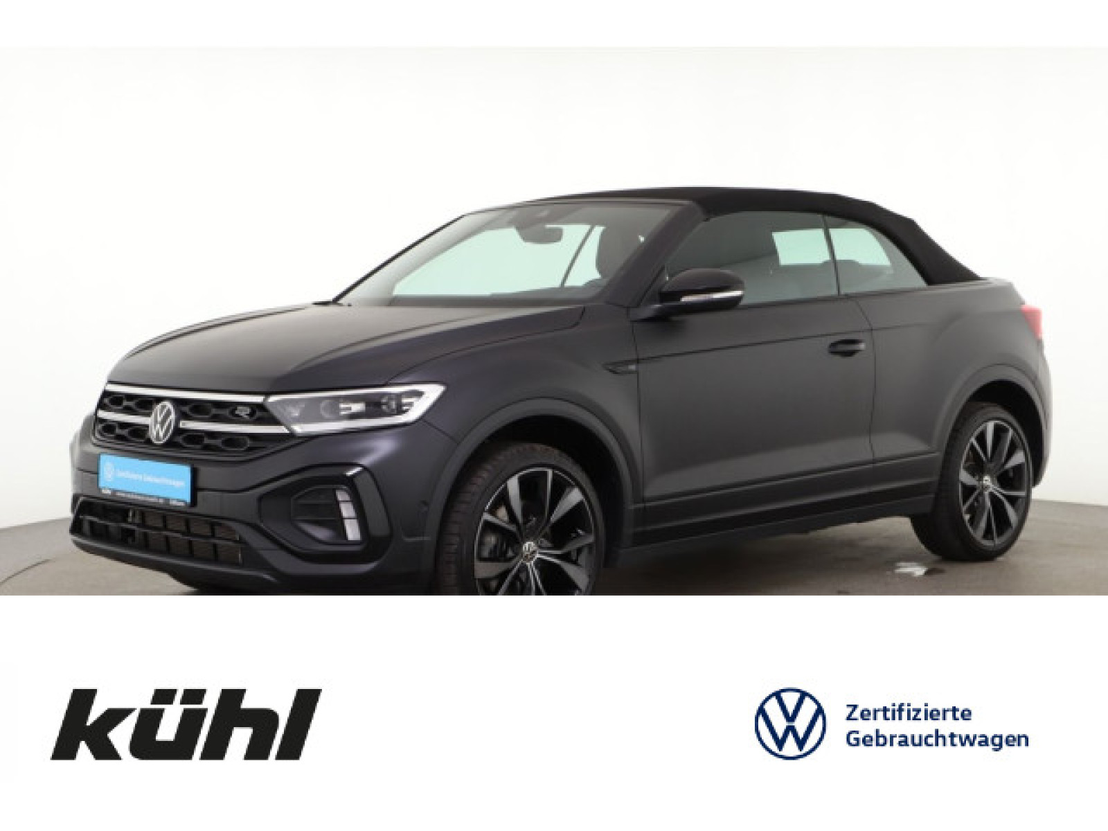 T-Roc Cabriolet 1.5 TSI DSG R-Line Edition Black IQ.Light ACC DCC Standhzg BeatsAudio Kamera App Navi AHK