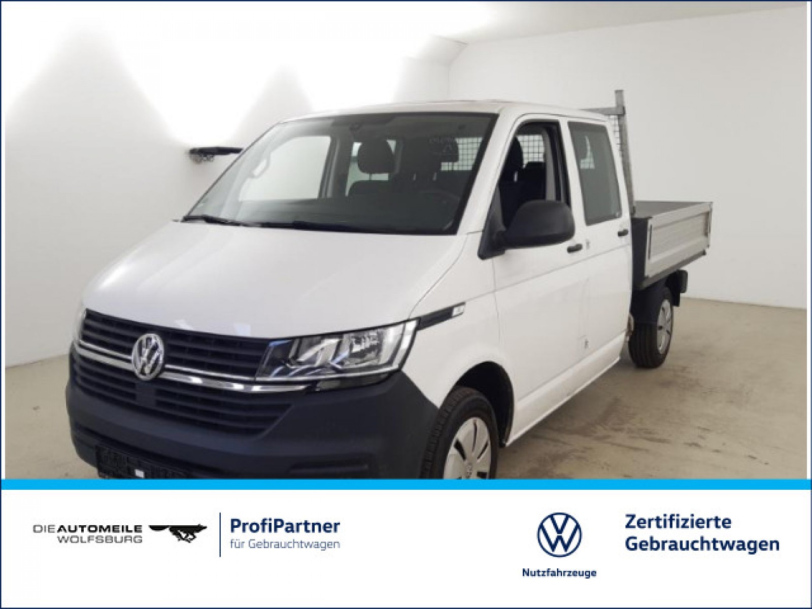 T6 Pritsche T6.1 Doka Pritsche LR 2.0 TDI Lang/AHK/Tempo/6.Sitze