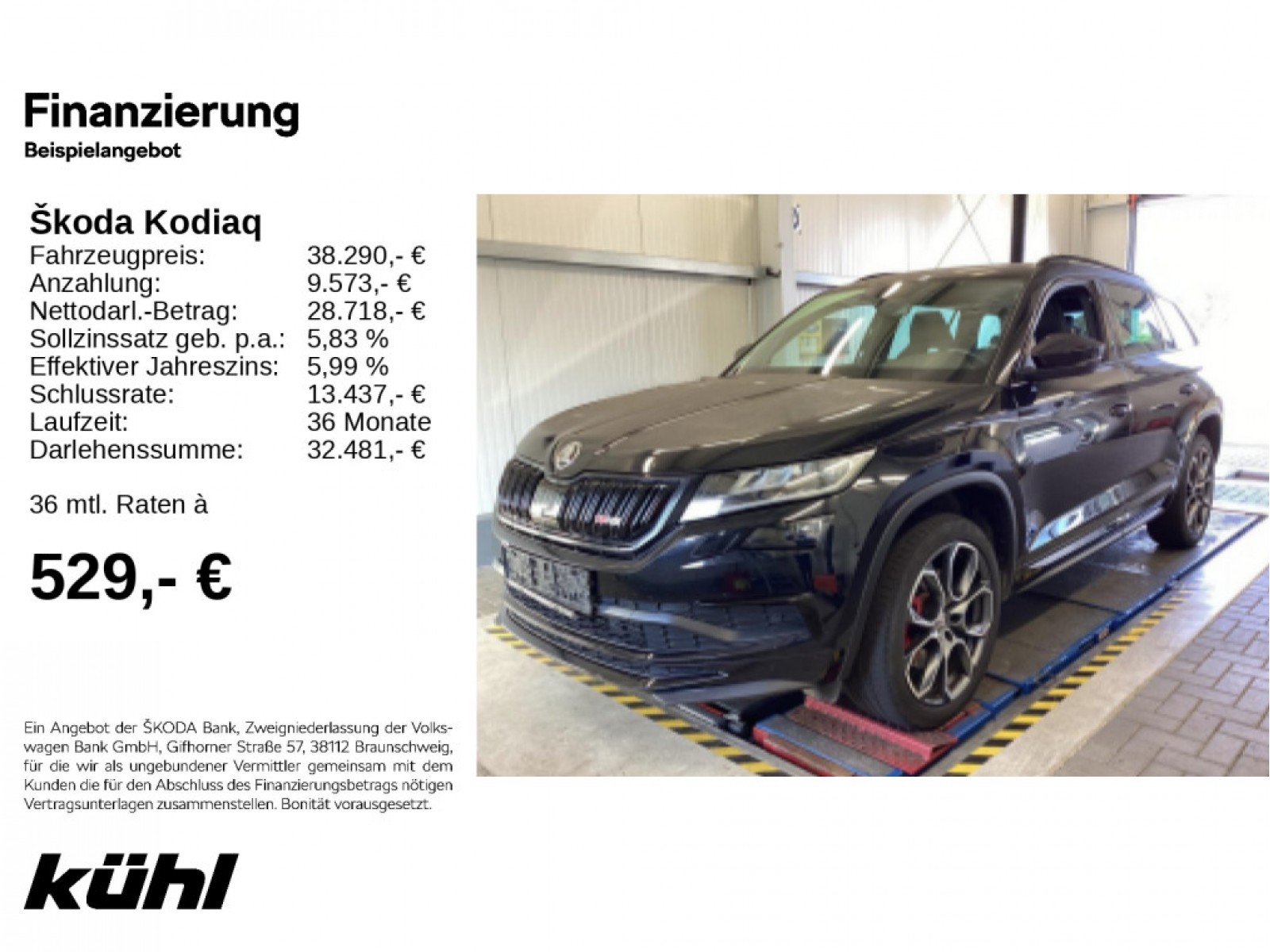 Kodiaq 2.0 TDI 4x4 RS AHK, Pano, Navi, Standhzg