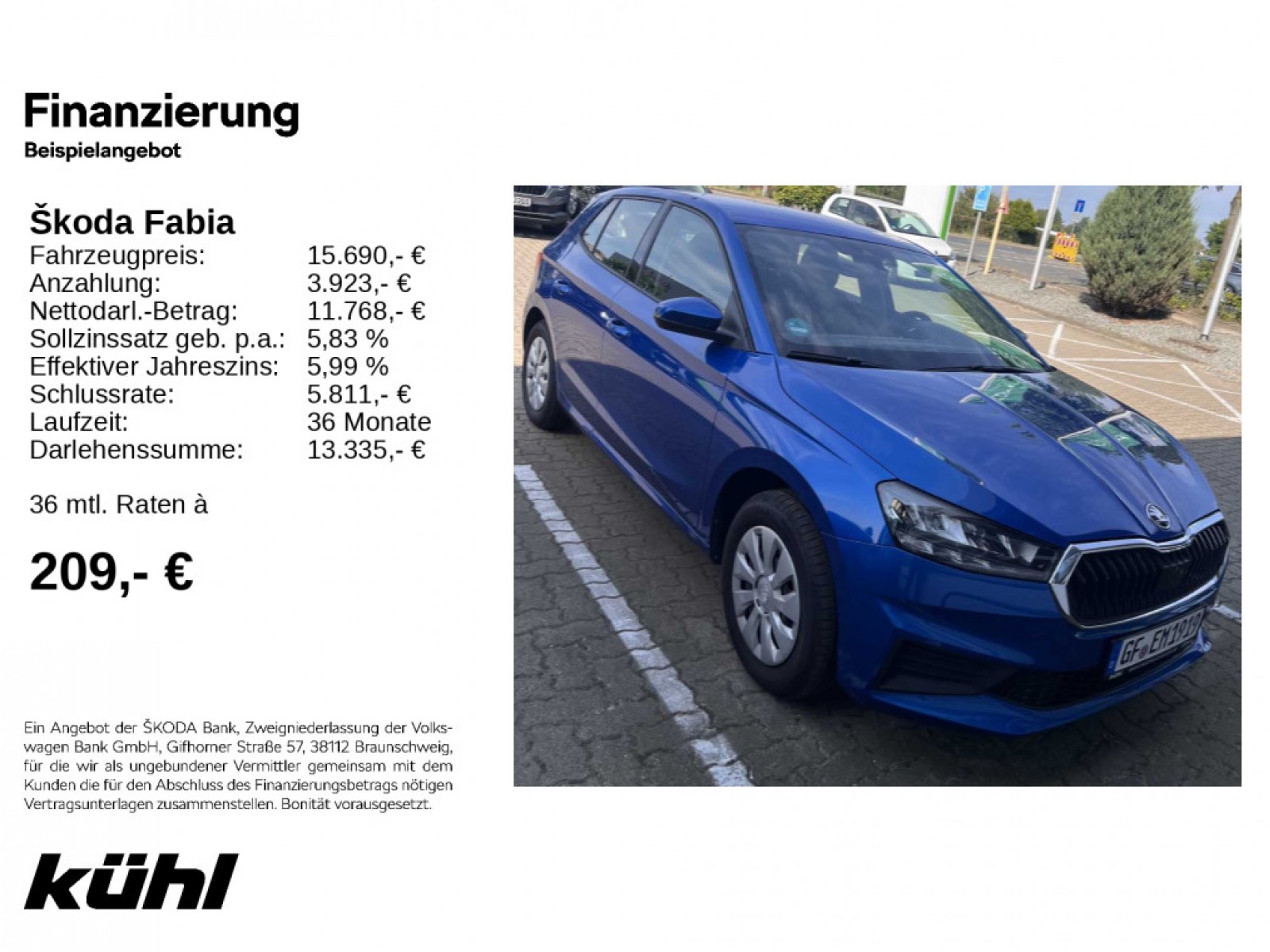 Fabia IV 1.0 MPI Active